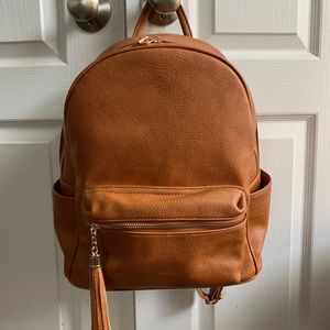 Tan Backpack medium size